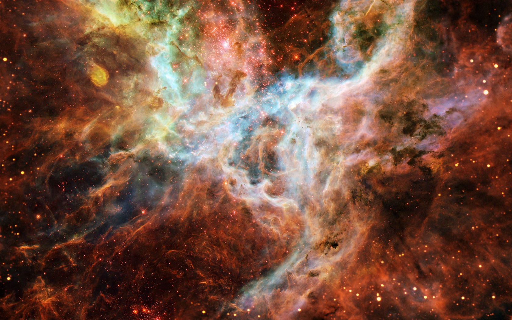 Hubble Star Wallpaper (3) #19 - 1680x1050