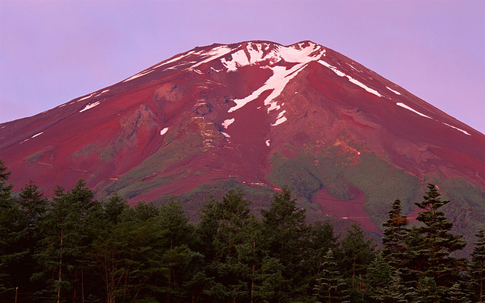 Гора Фудзи, Япония обои (1) #12 - 1680x1050