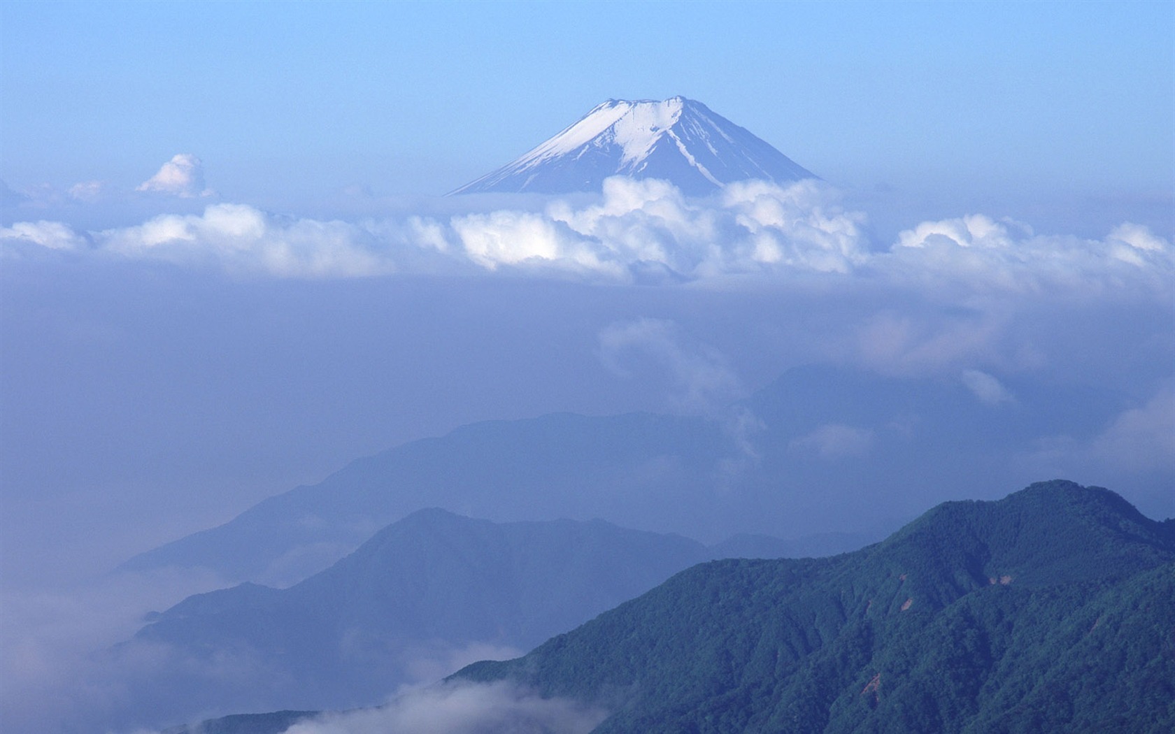 Mont Fuji, papier peint Japon (2) #10 - 1680x1050