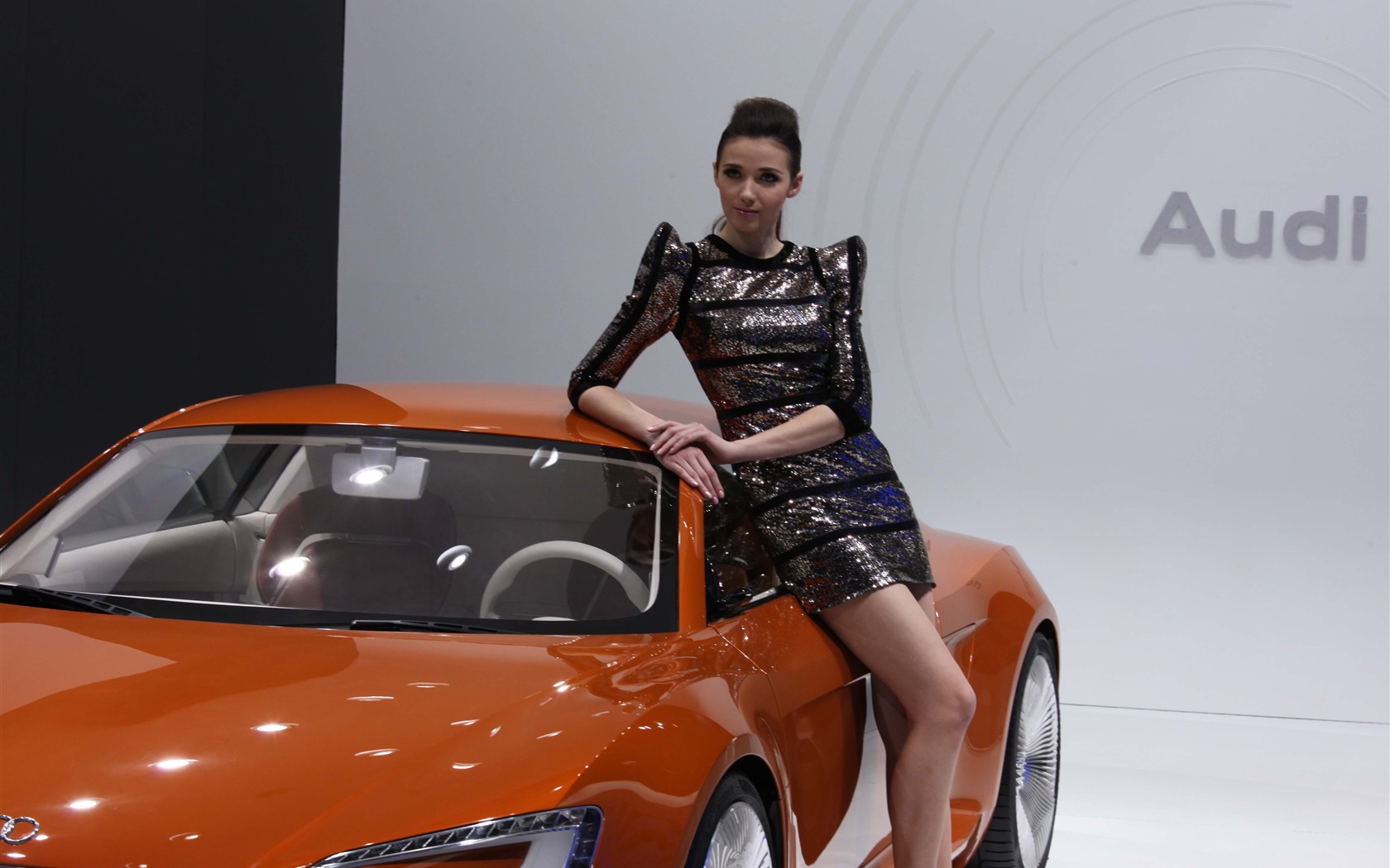 2010 Beijing International Auto Show beauty (2) (the wind chasing the clouds works) #5 - 1680x1050