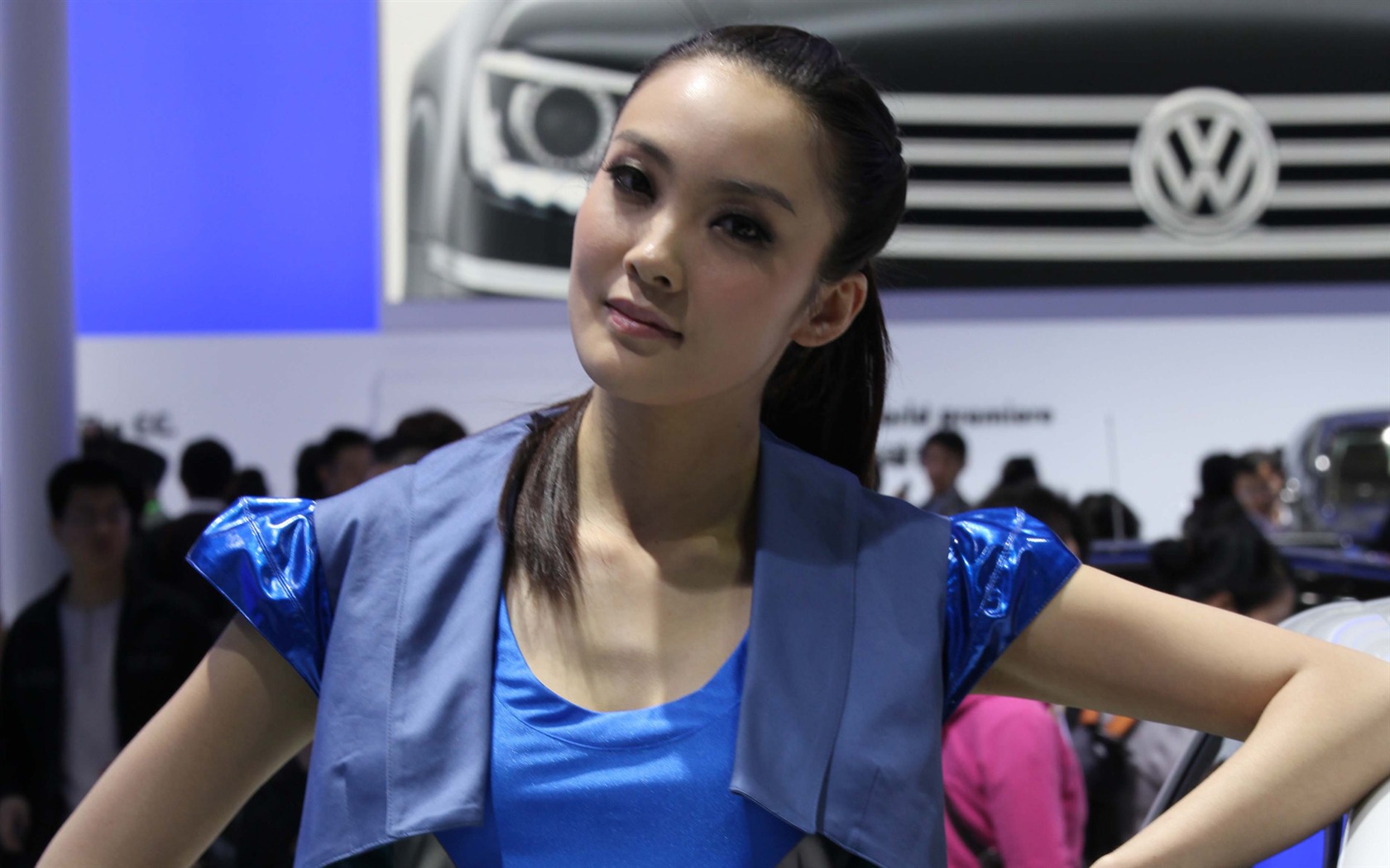 2010 Beijing International Auto Show beauty (2) (the wind chasing the clouds works) #7 - 1680x1050