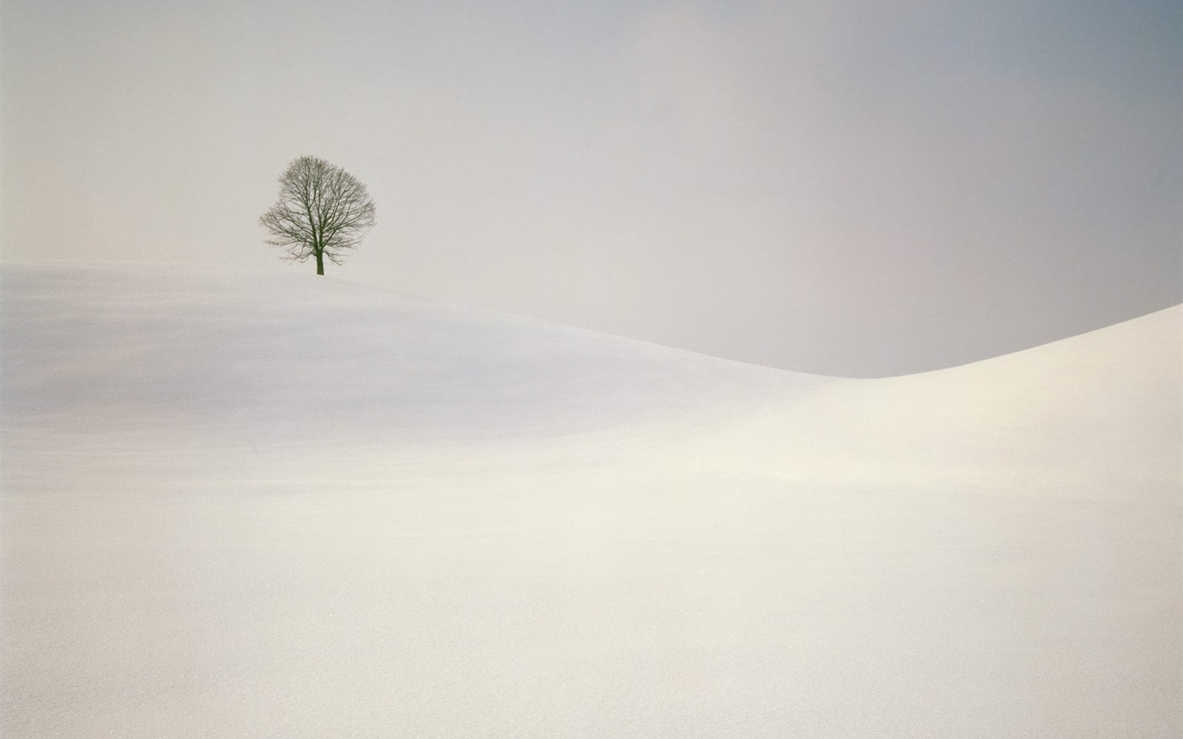 Invierno Nieve fondo de pantalla (2) #17 - 1680x1050