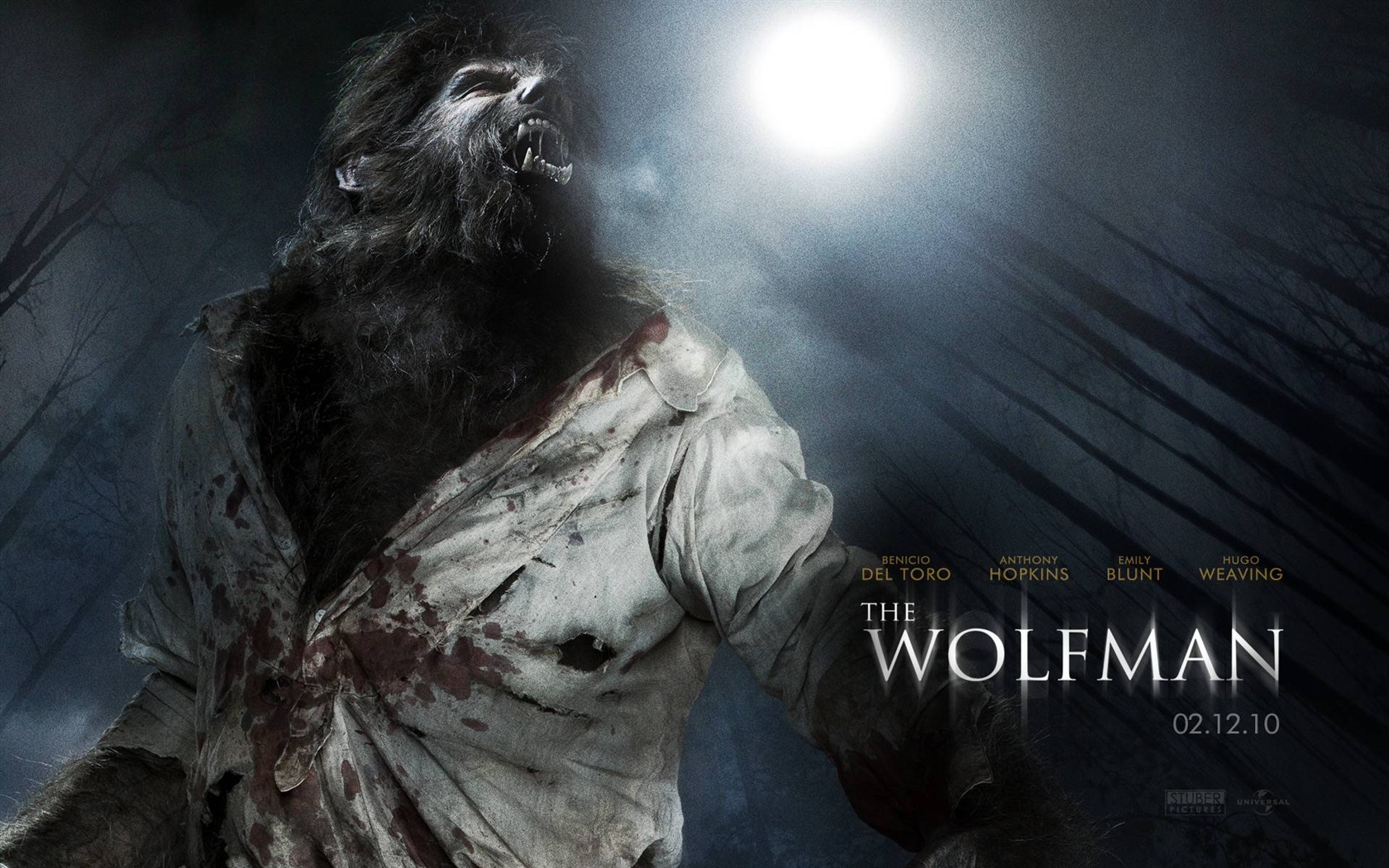 El Fondo de Pantalla Película Wolfman #3 - 1680x1050
