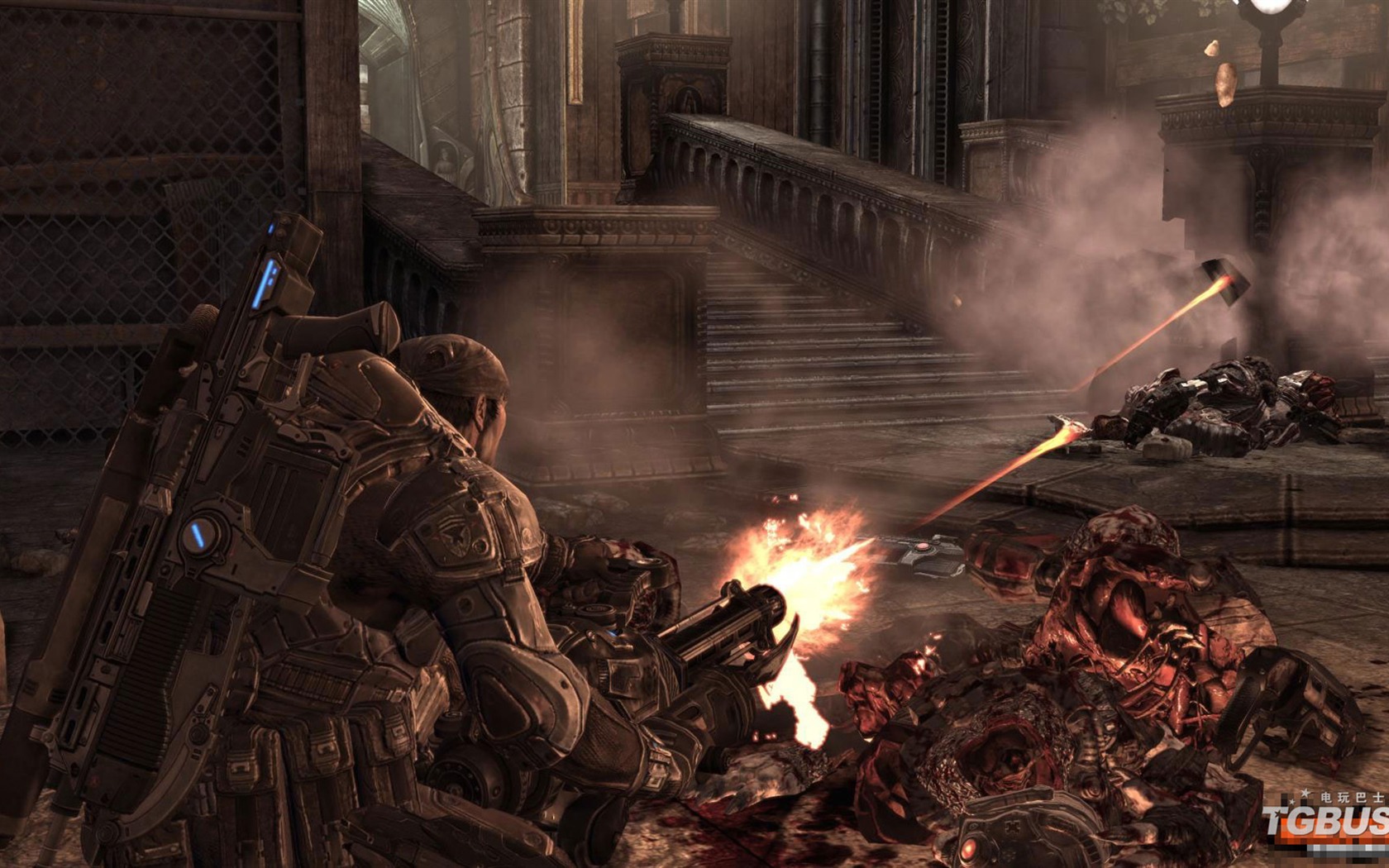 Gears Of War 2 HD обои (1) #8 - 1680x1050