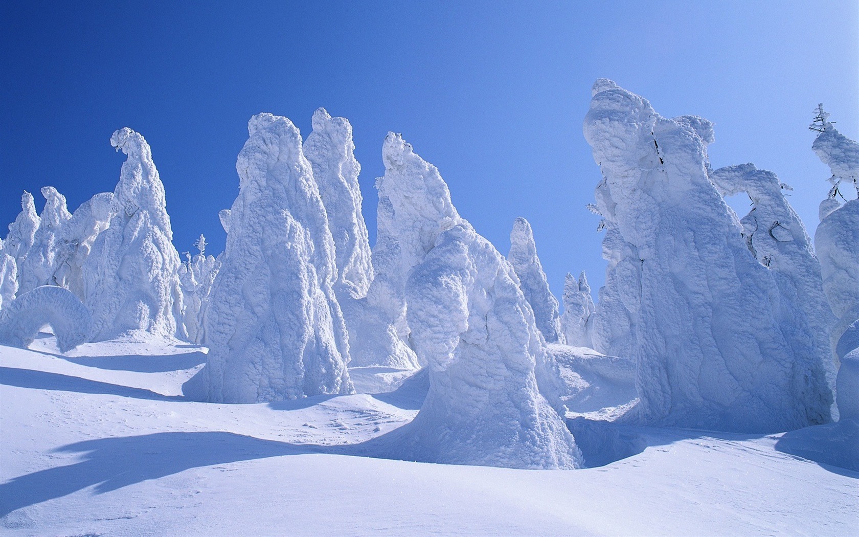 雪山雪景合集 壁纸(二)12 - 1680x1050