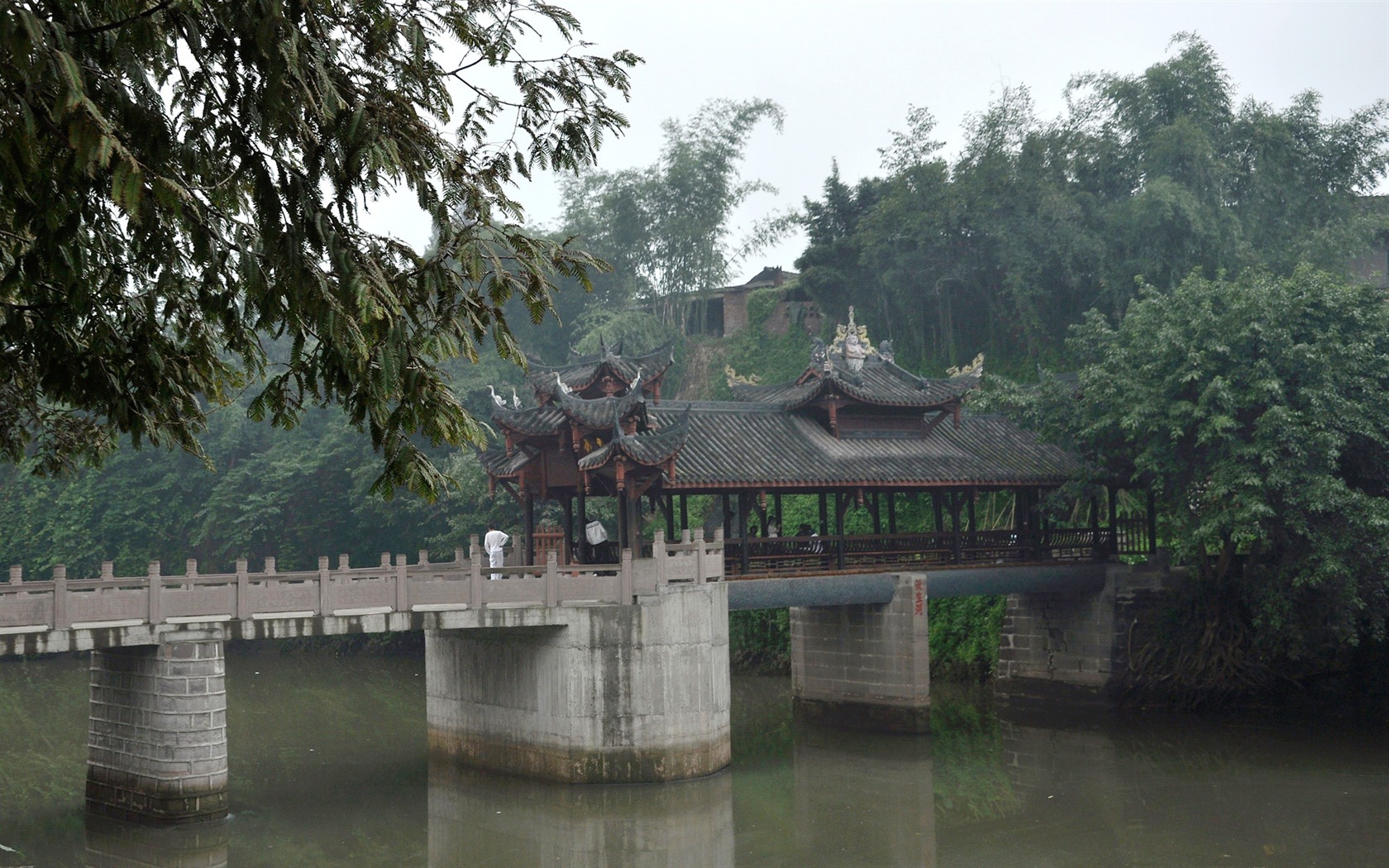 Leshan Five-scenery (old Kang OK works) #9 - 1680x1050