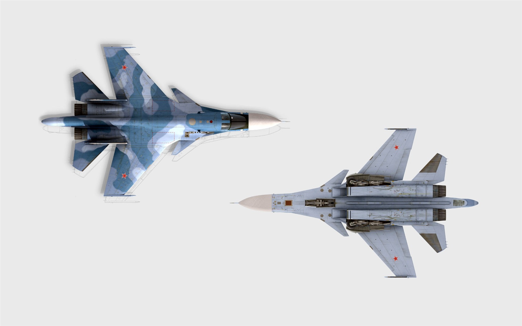 CG Wallpaper Militärflugzeugen #5 - 1680x1050