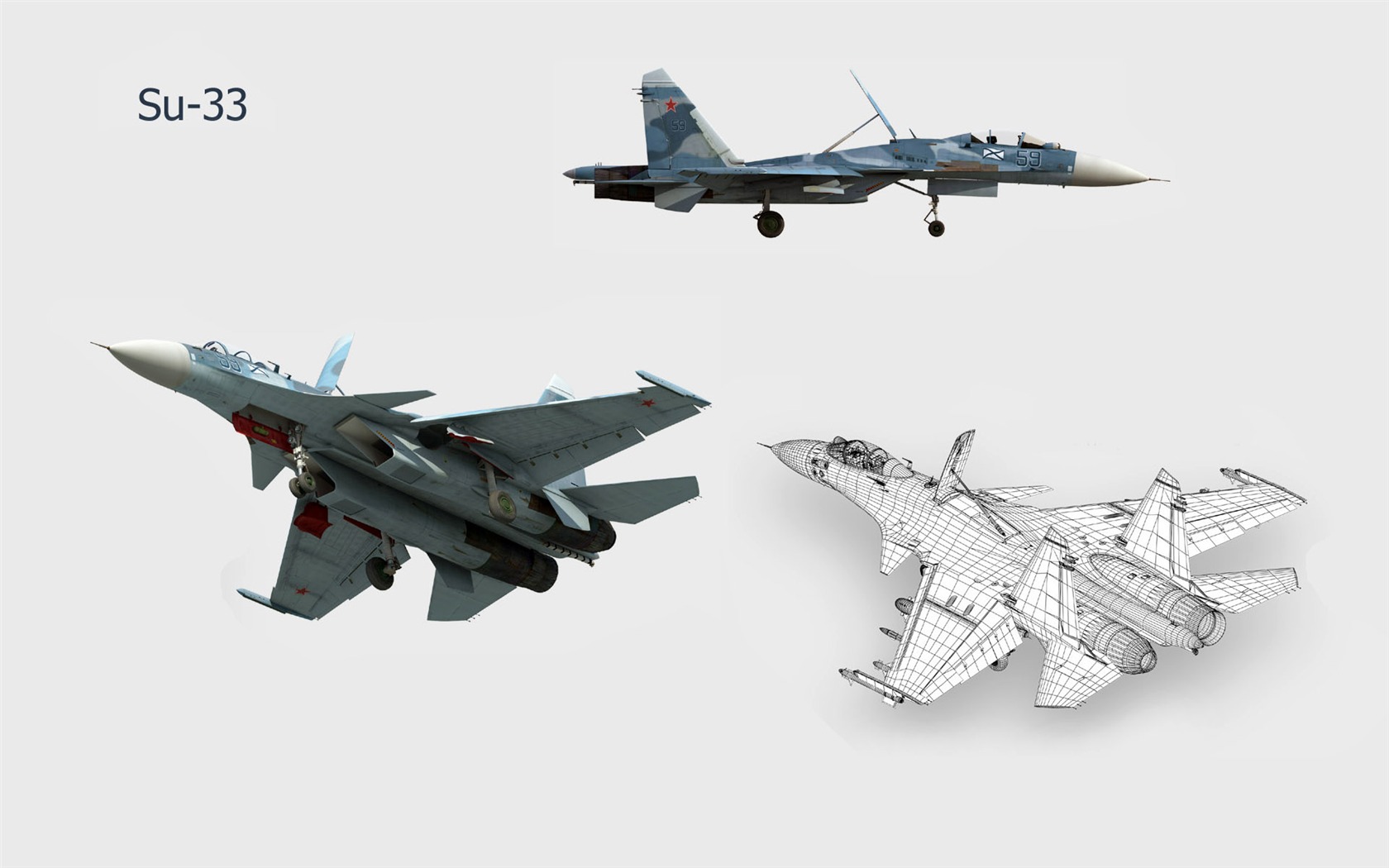 CG fondos de escritorio de aviones militares #11 - 1680x1050