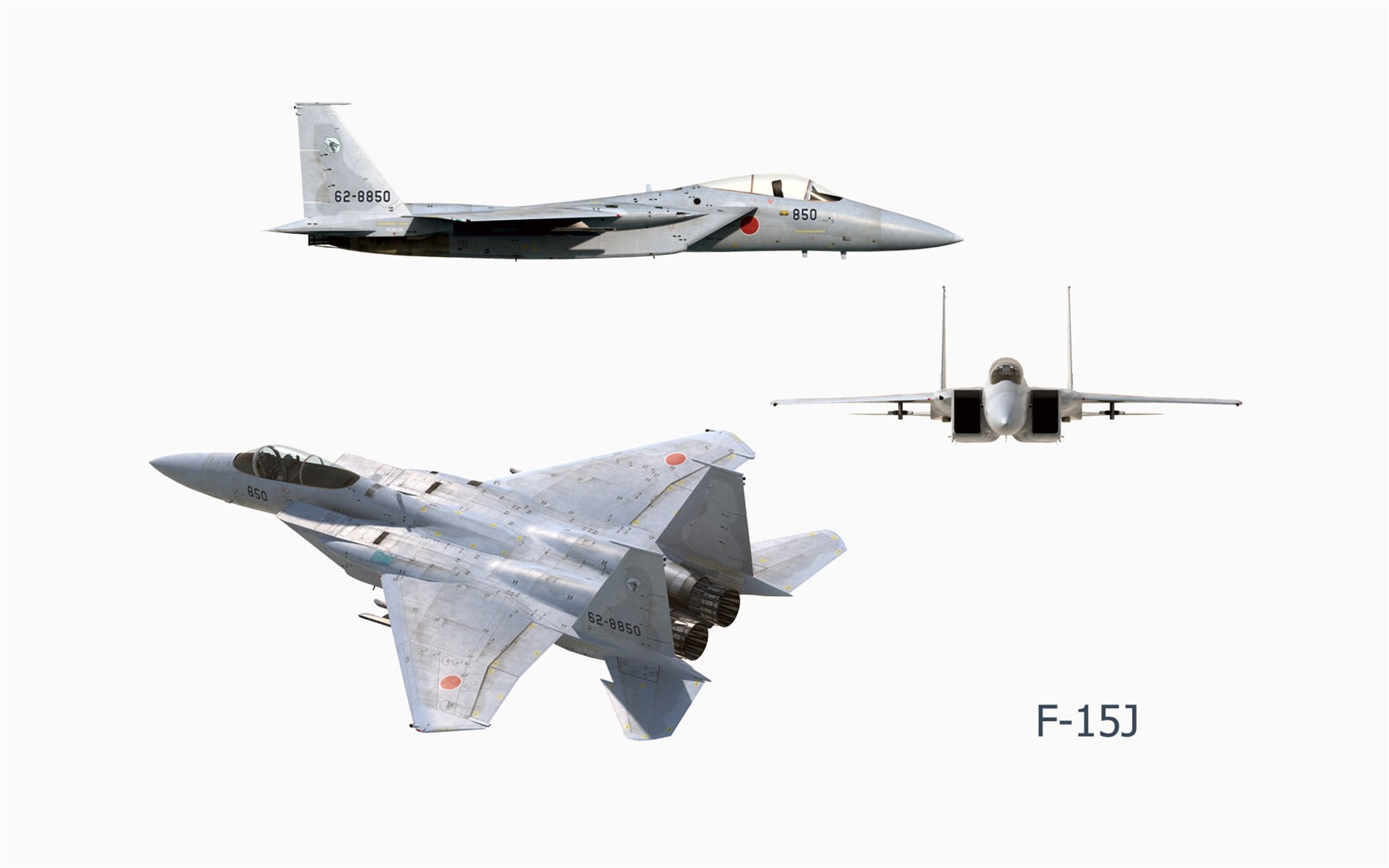 CG wallpaper vojenská letadla #22 - 1680x1050