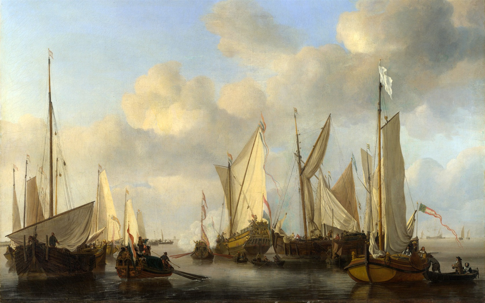 伦敦画廊帆船 壁纸(二)18 - 1680x1050