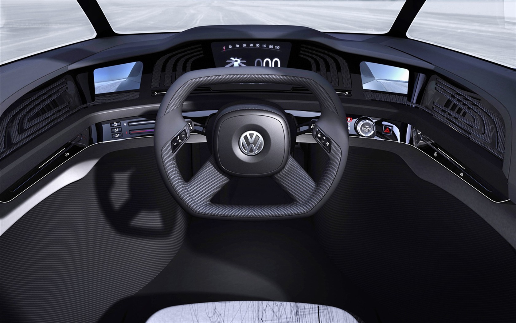 Volkswagen concept car wallpaper (1) #14 - 1680x1050