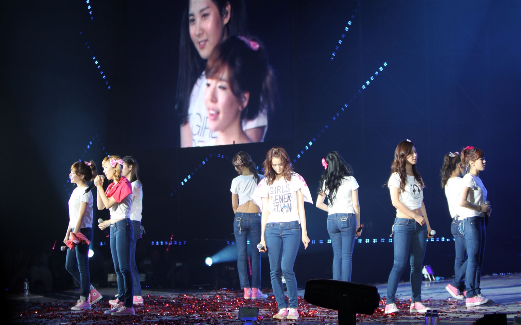 Fond d'écran Girls Generation concert (1) #13 - 1680x1050