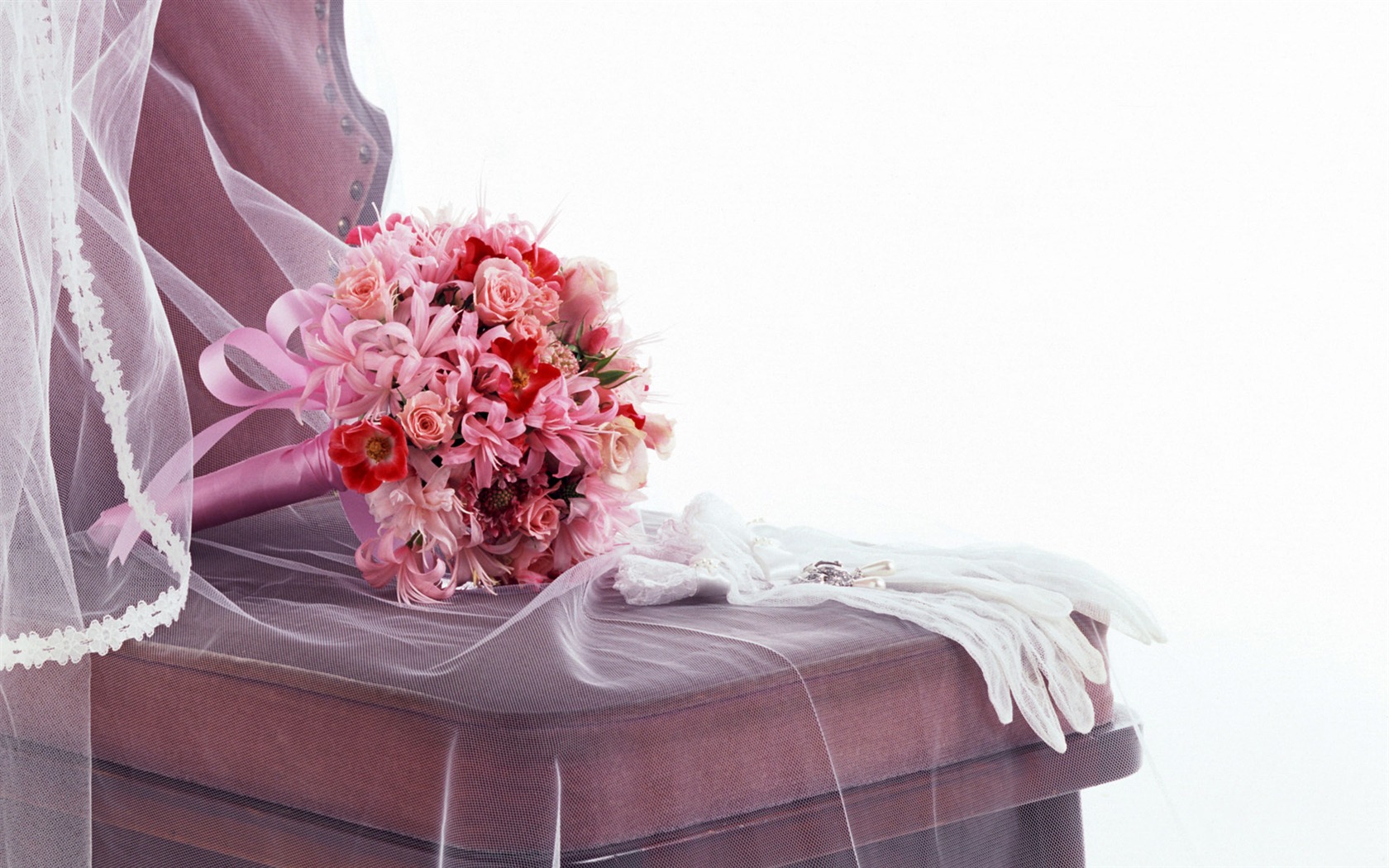 Weddings and Flowers wallpaper (1) #8 - 1680x1050