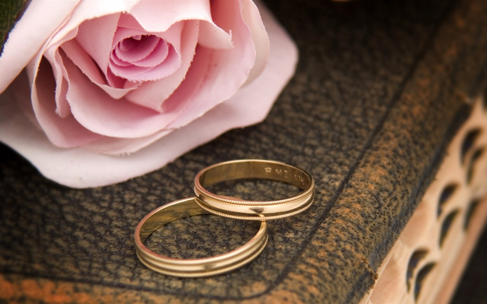 Свадьбы и свадебные кольца обои (2) #15 - 1680x1050