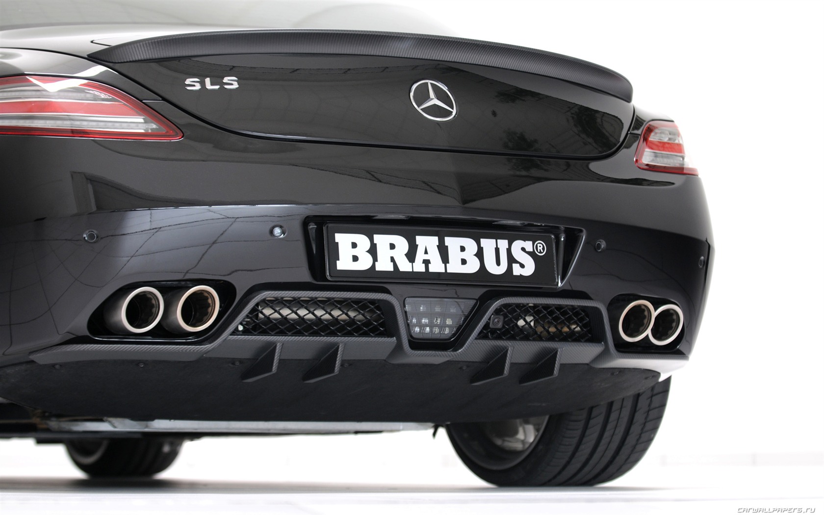 Brabus 벤츠 AMG 뒷좌석 SLS - 2010의 HD 벽지 #17 - 1680x1050