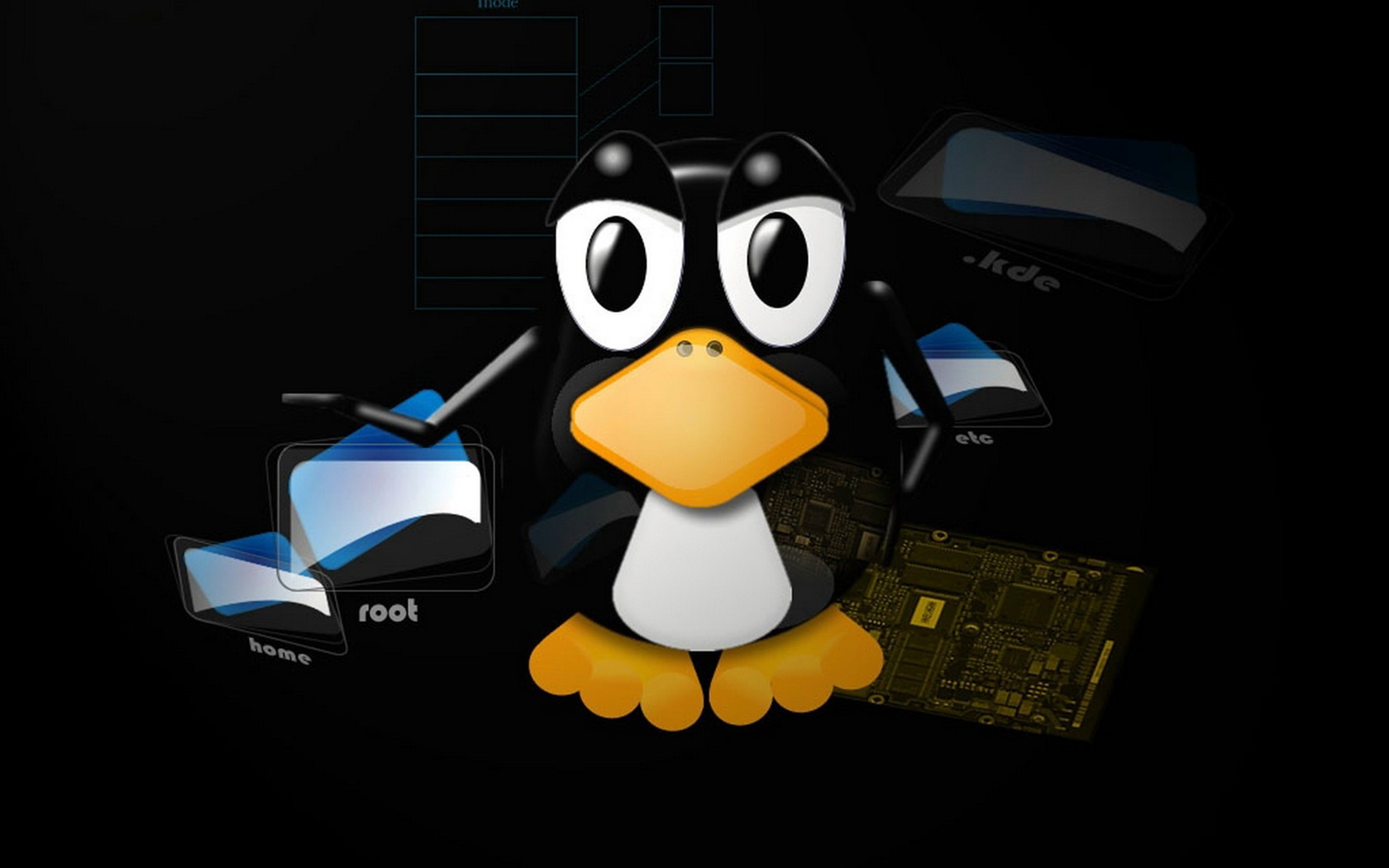 Linux tapety (2) #4 - 1680x1050