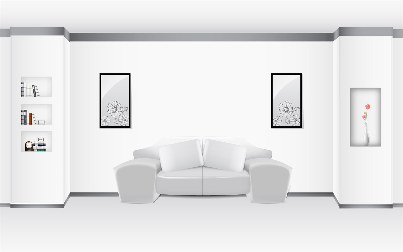Vector home wallpaper (3) #19 - 1680x1050