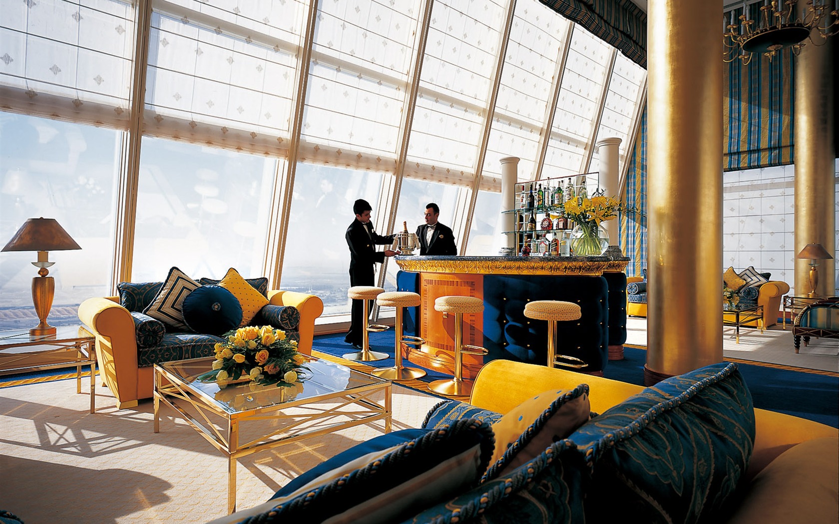 Sept étoiles hôtel Burj Dubai fonds d'écran #14 - 1680x1050