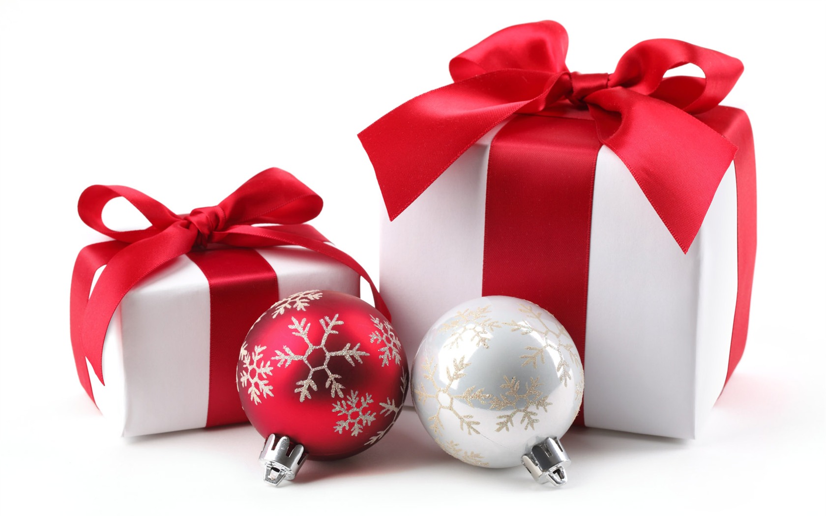 Рождественские шары обои (3) #17 - 1680x1050