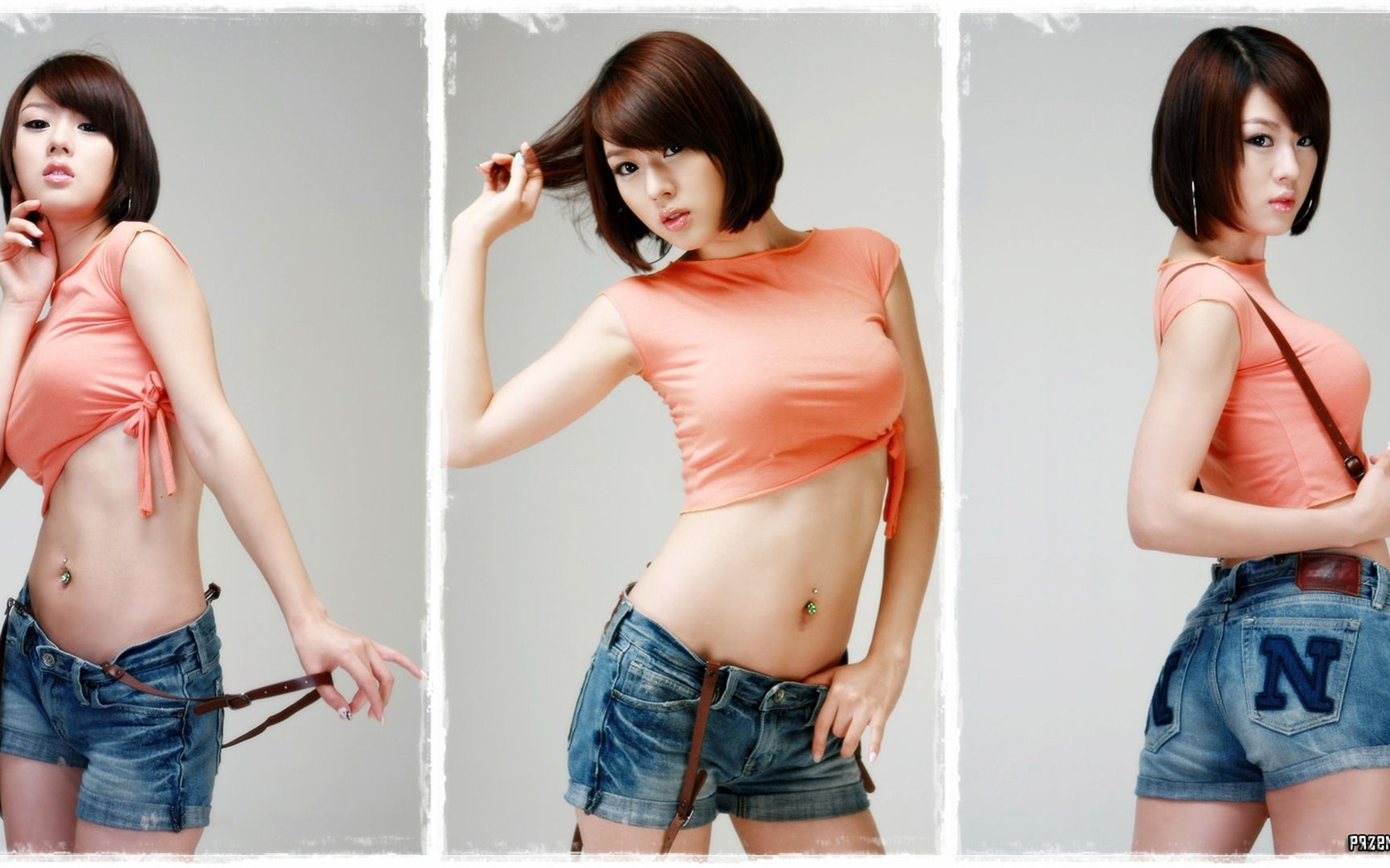 Korejský autosalonu model Hwang Mi Hee Song & Jina #13 - 1680x1050