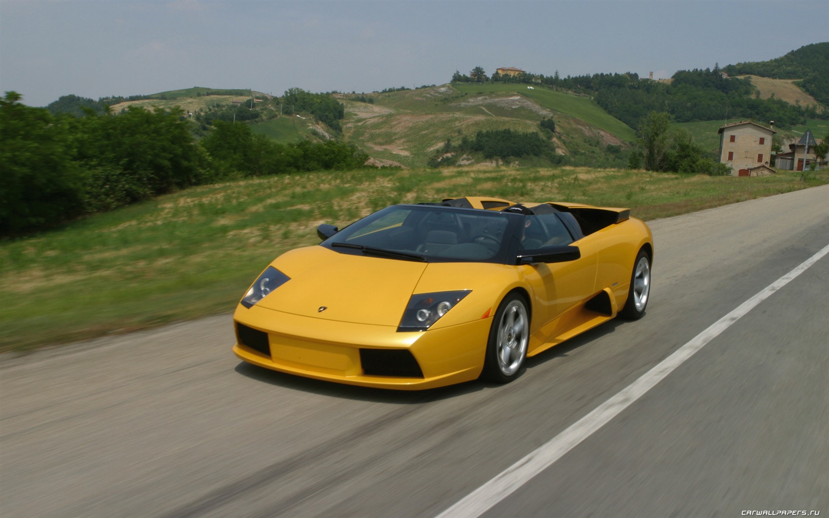 Lamborghini Murcielago Roadster - 2004 fonds d'écran HD #2 - 1680x1050