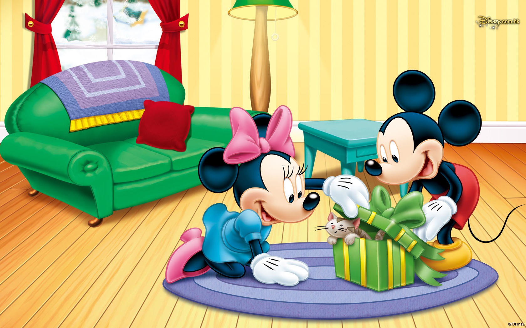 Disney-Zeichentrickfilm Mickey Wallpaper (2) #12 - 1680x1050