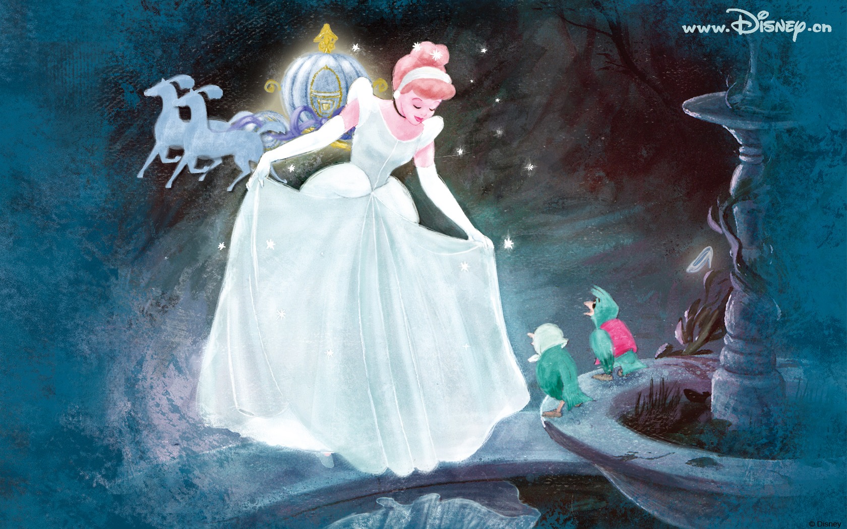 Princess Disney cartoon wallpaper (1) #4 - 1680x1050