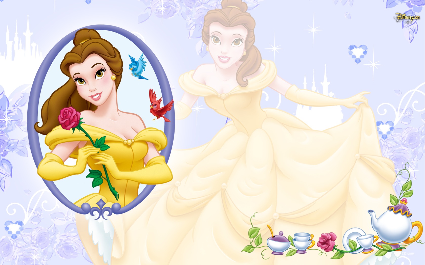 Princess Disney cartoon wallpaper (1) #9 - 1680x1050
