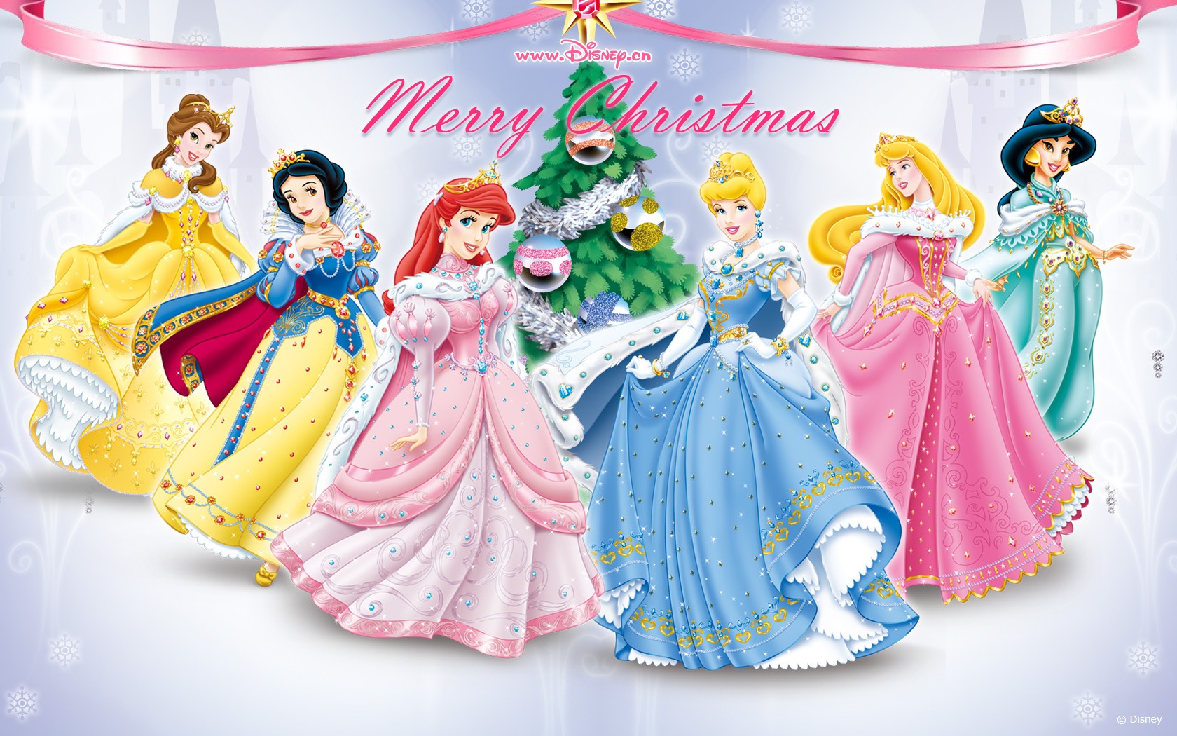 Princess Disney cartoon wallpaper (2) #1 - 1680x1050