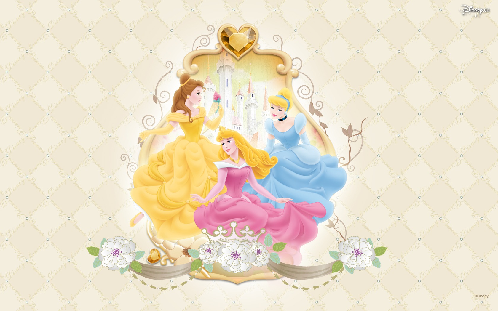 Princezna Disney karikatury tapety (2) #20 - 1680x1050