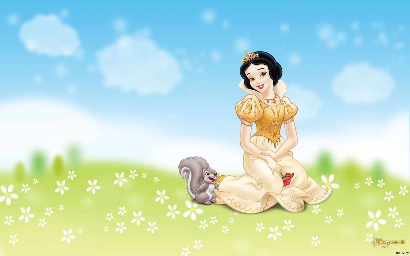 Princezna Disney karikatury tapety (3) #8 - 1680x1050