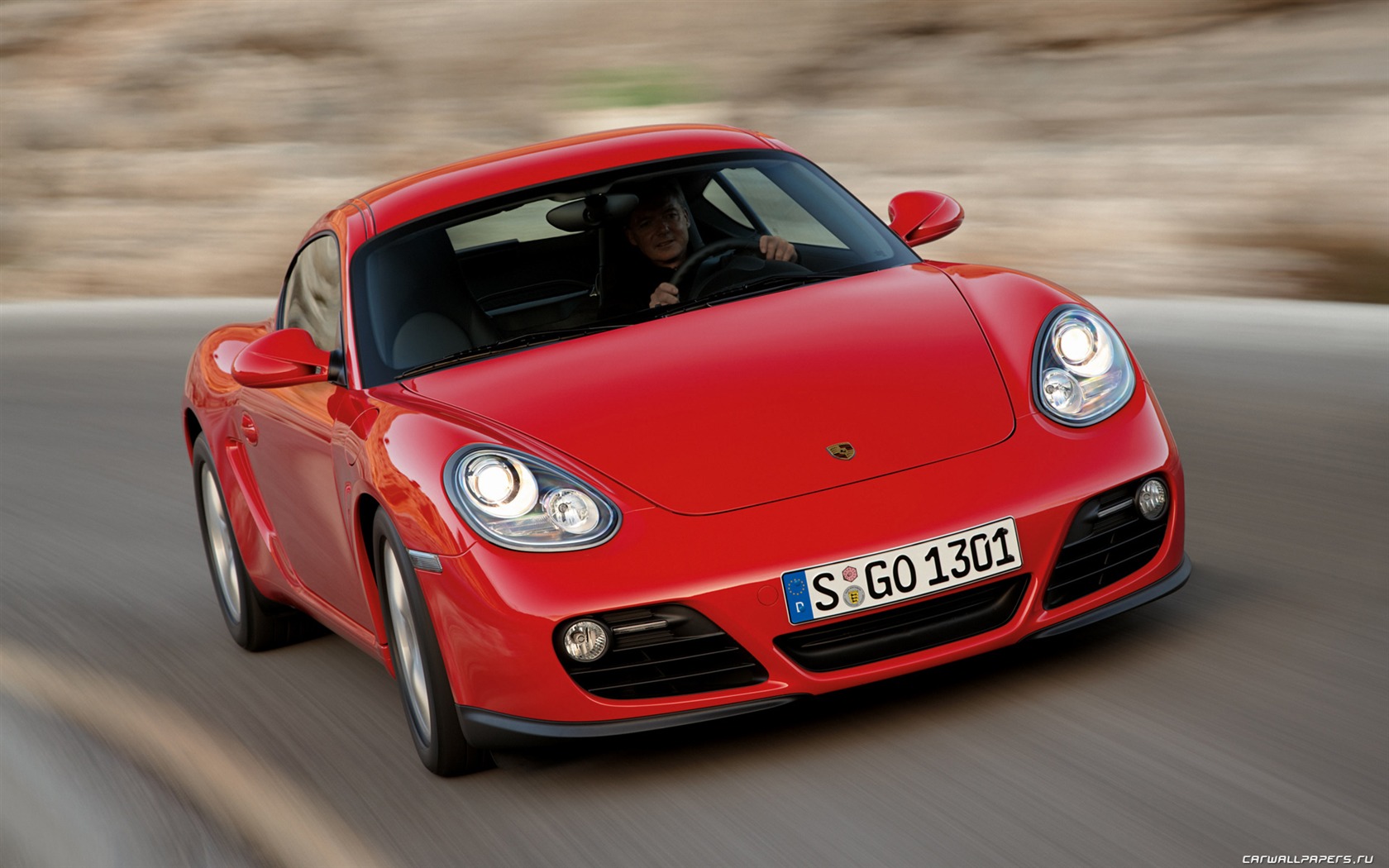 Porsche Cayman - 2009 HD wallpaper #1 - 1680x1050