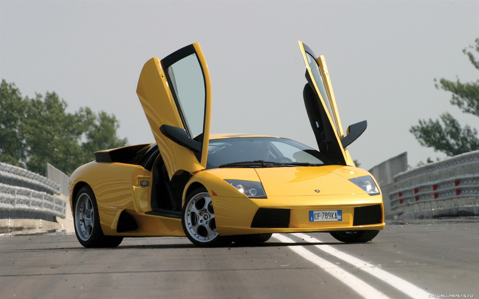 Lamborghini Murcielago - 2001 HD обои (2) #11 - 1680x1050