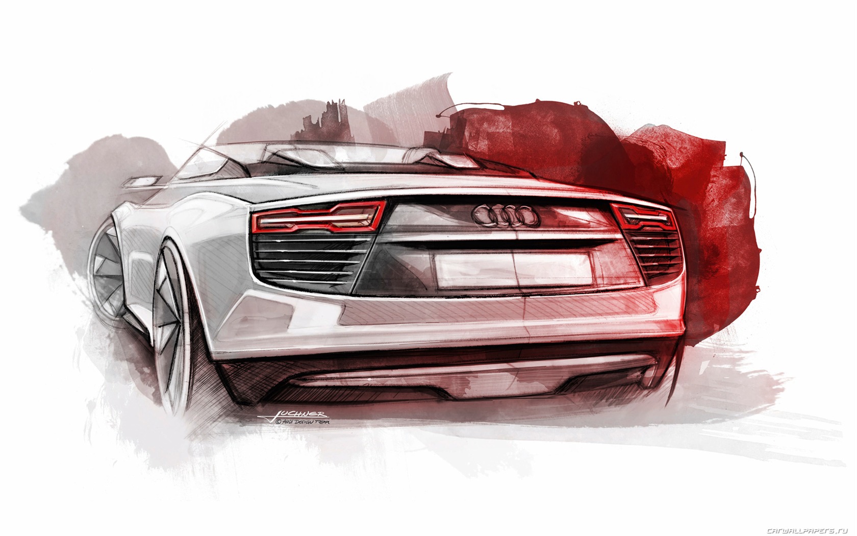 Concept Car Audi e-tron Spyder - 2010 奥迪30 - 1680x1050