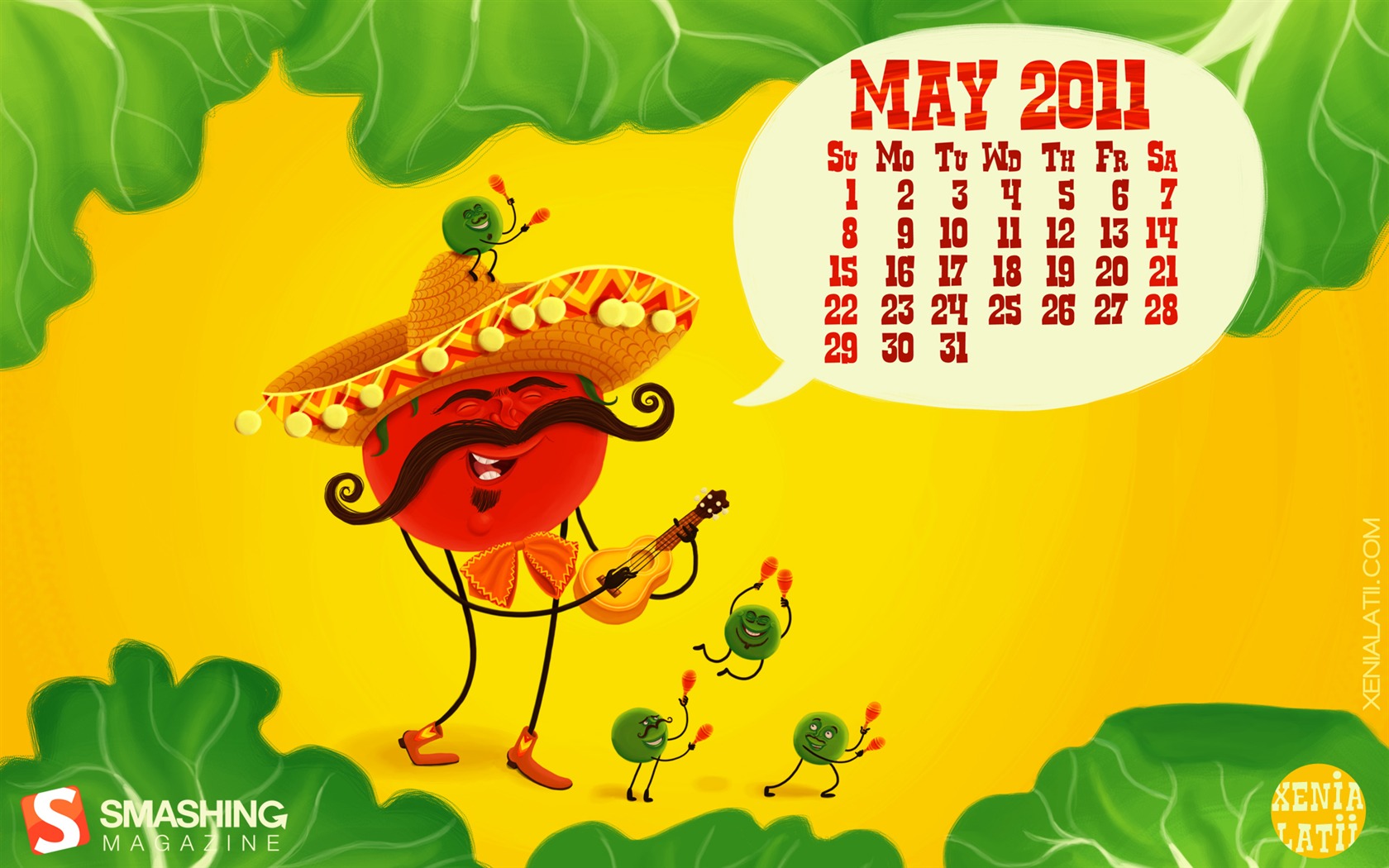 May 2011 Calendar Wallpaper (1) #14 - 1680x1050