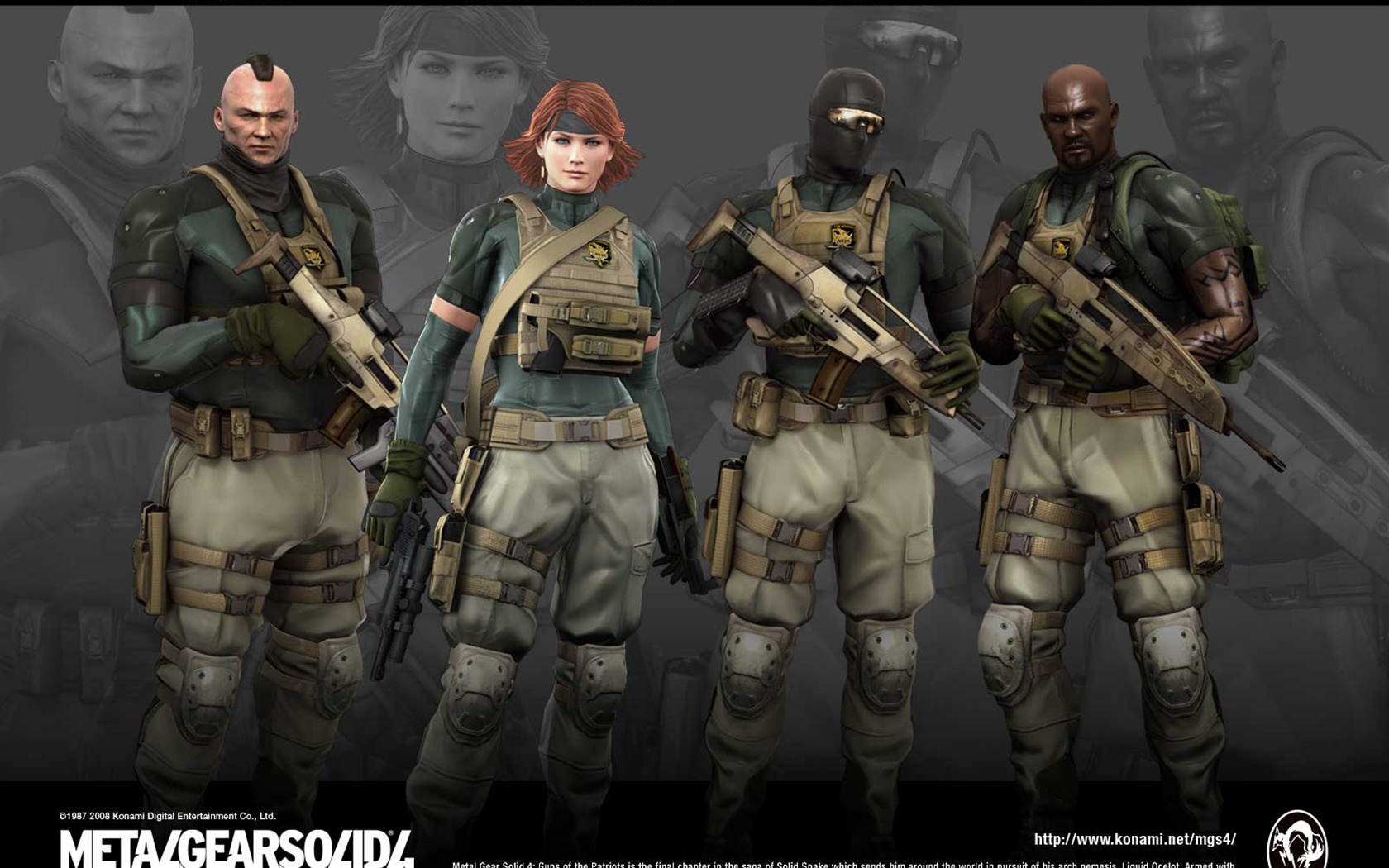 Metal Gear Solid 4: Guns of Patriots les fonds d'écran #14 - 1680x1050