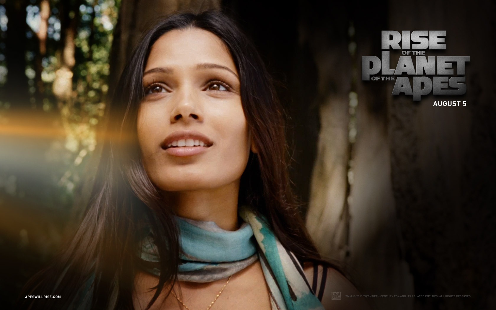 Rise of Planet of the Apes tapet #4 - 1680x1050