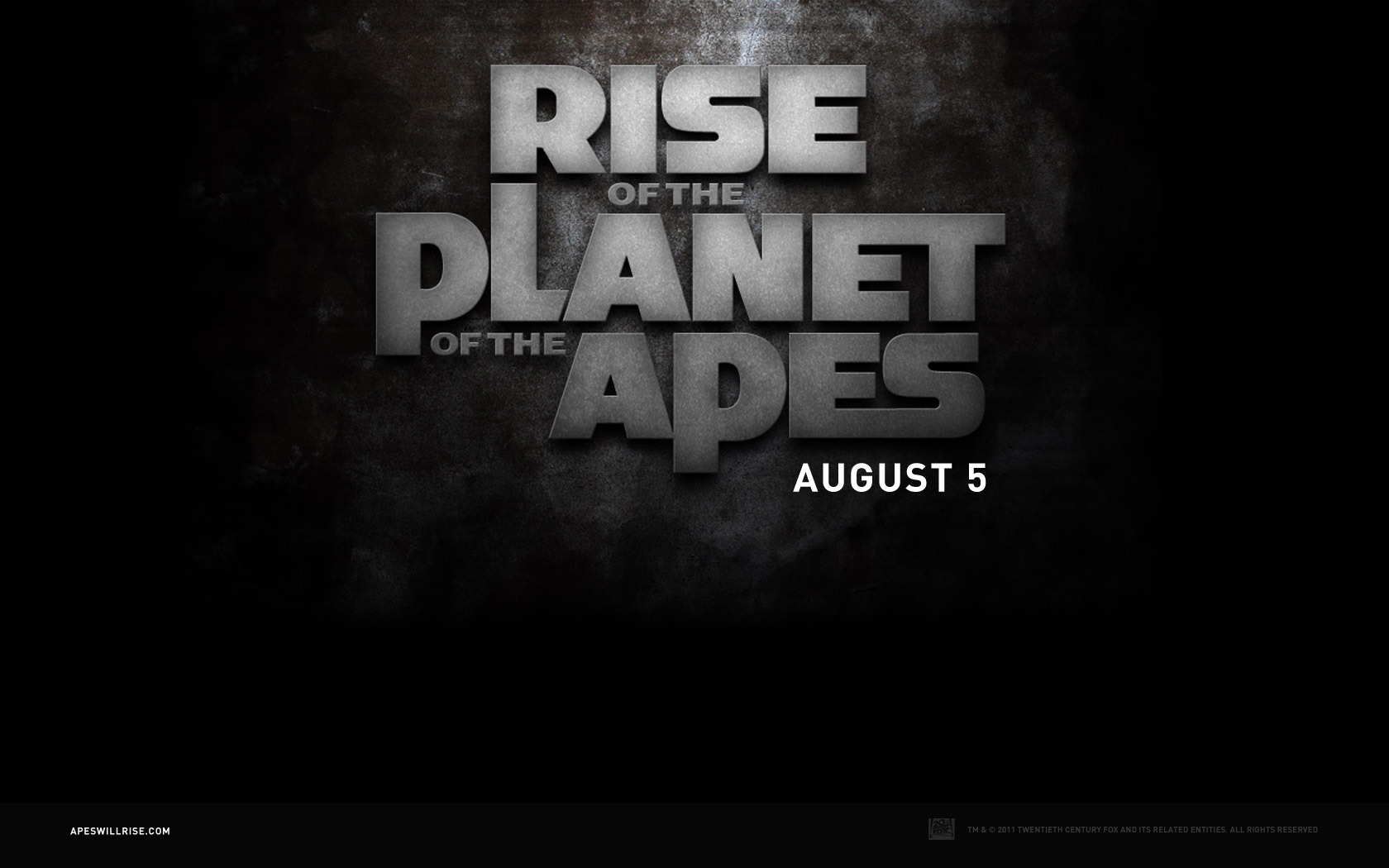 Rise of the Planet of the Apes 猿族崛起壁紙專輯 #7 - 1680x1050