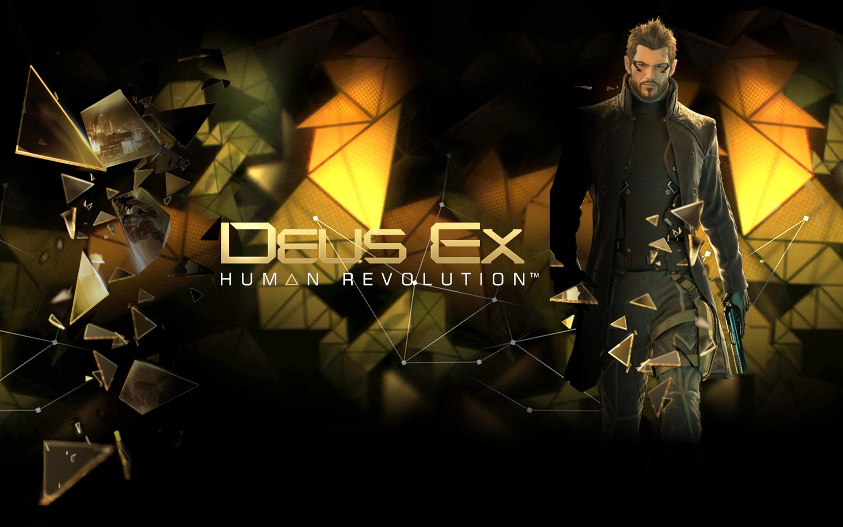 Deus Ex: Human Revolution 杀出重围3：人类革命 高清壁纸10 - 1680x1050