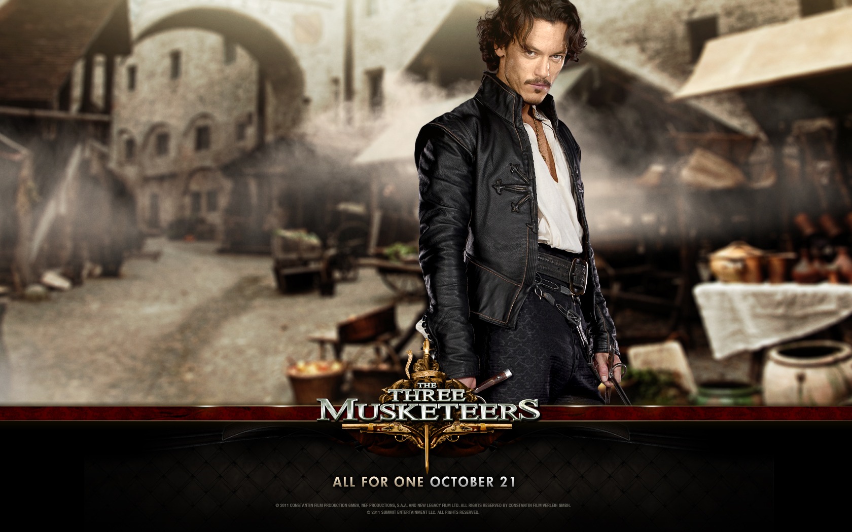 2011 The Three Musketeers wallpapers #8 - 1680x1050