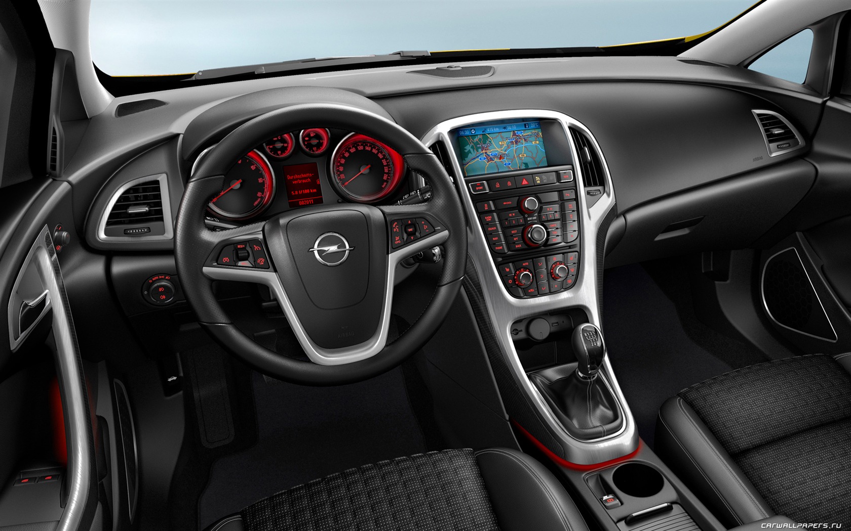 Opel Astra GTC - 2011의 HD 배경 화면 #23 - 1680x1050