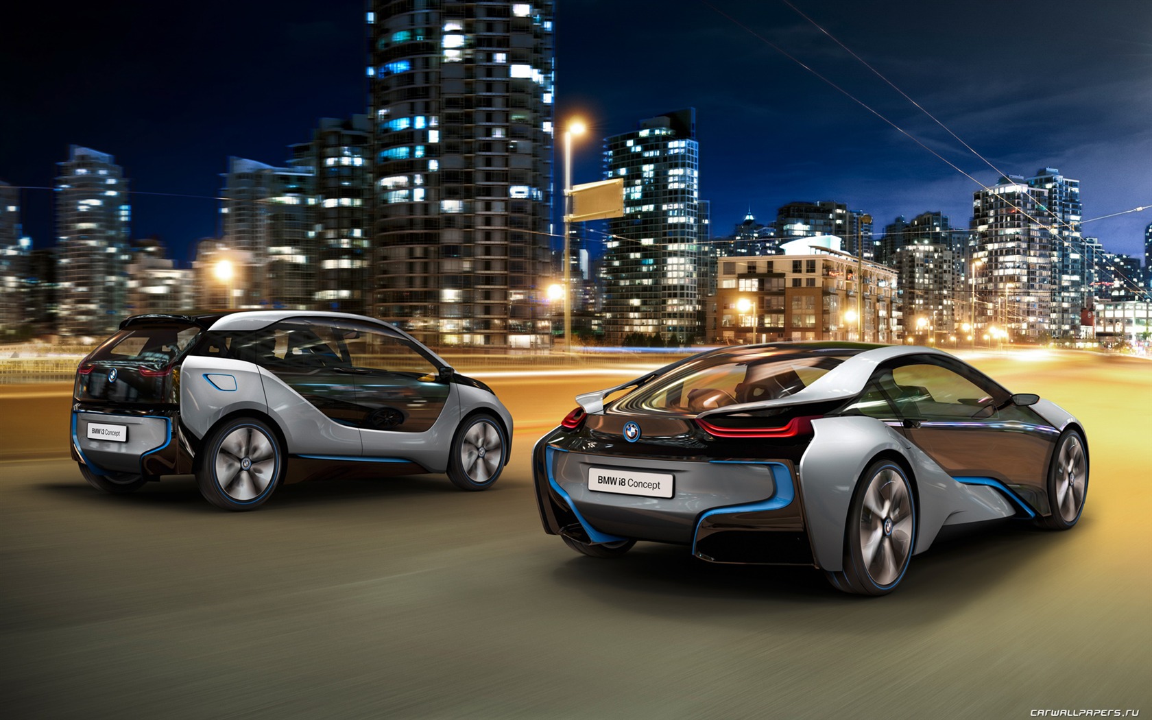 BMW i8 Concept - 2011 fonds d'écran HD #17 - 1680x1050