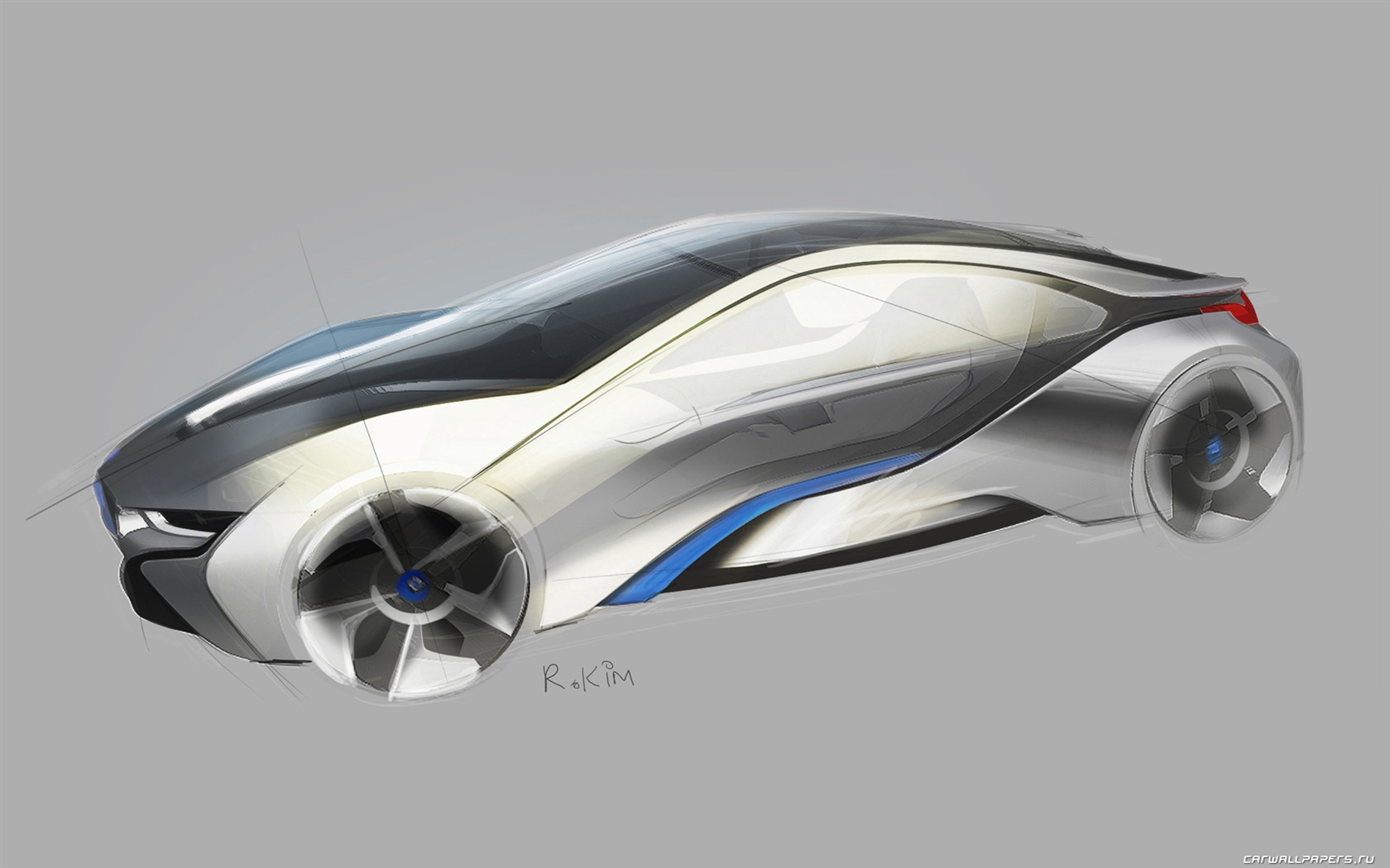 BMW i8 Concept - 2011 宝马41 - 1680x1050