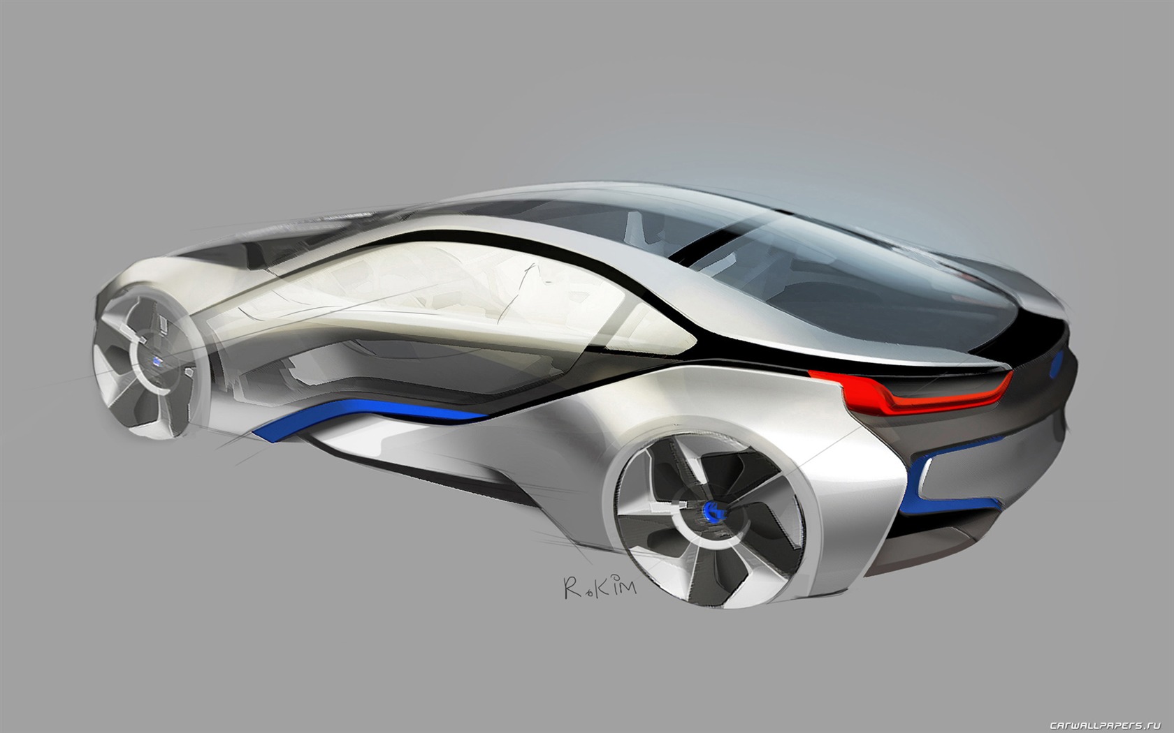 BMW i8 Concept - 2011 宝马42 - 1680x1050
