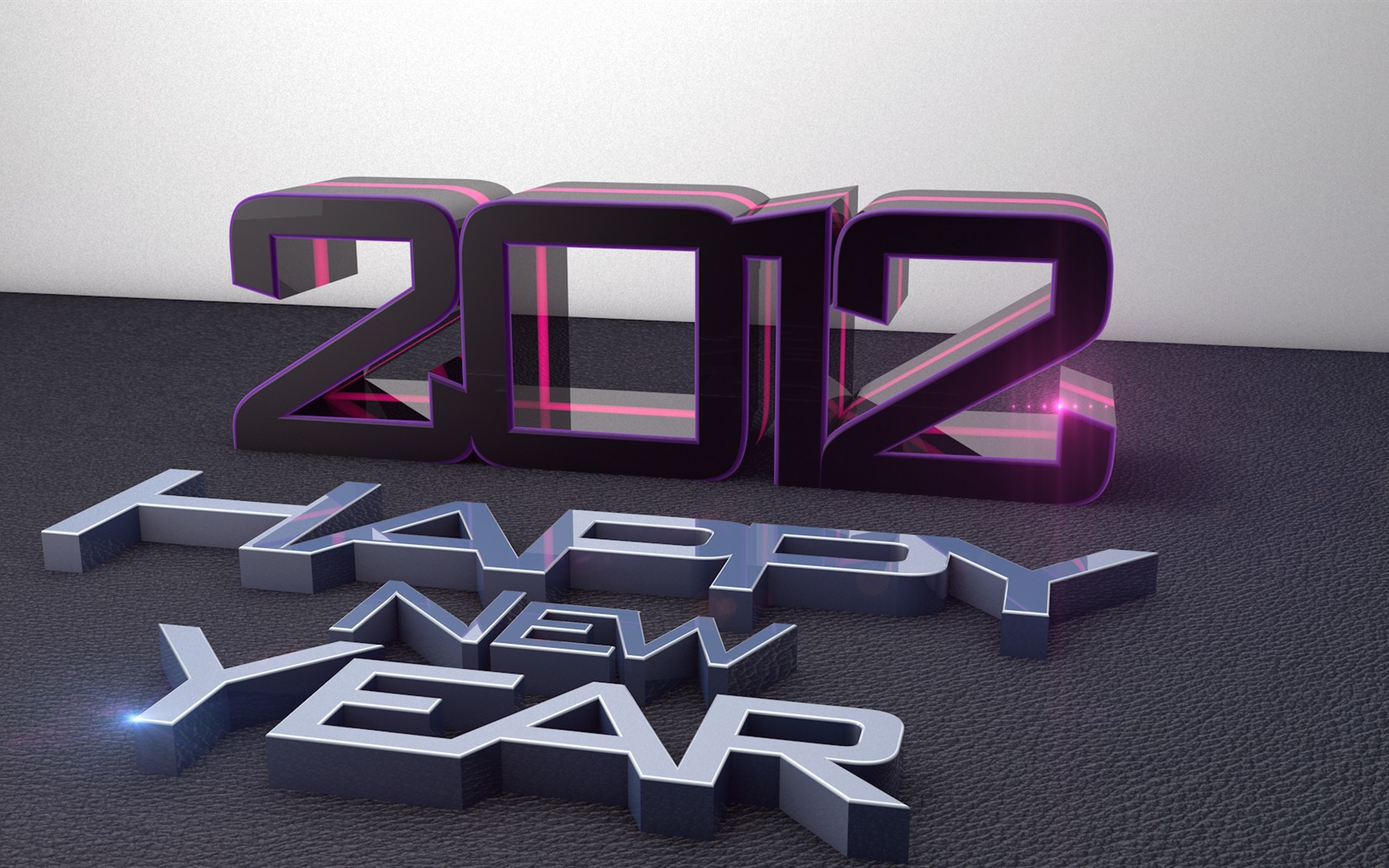 2012 New Year wallpapers (1) #6 - 1680x1050