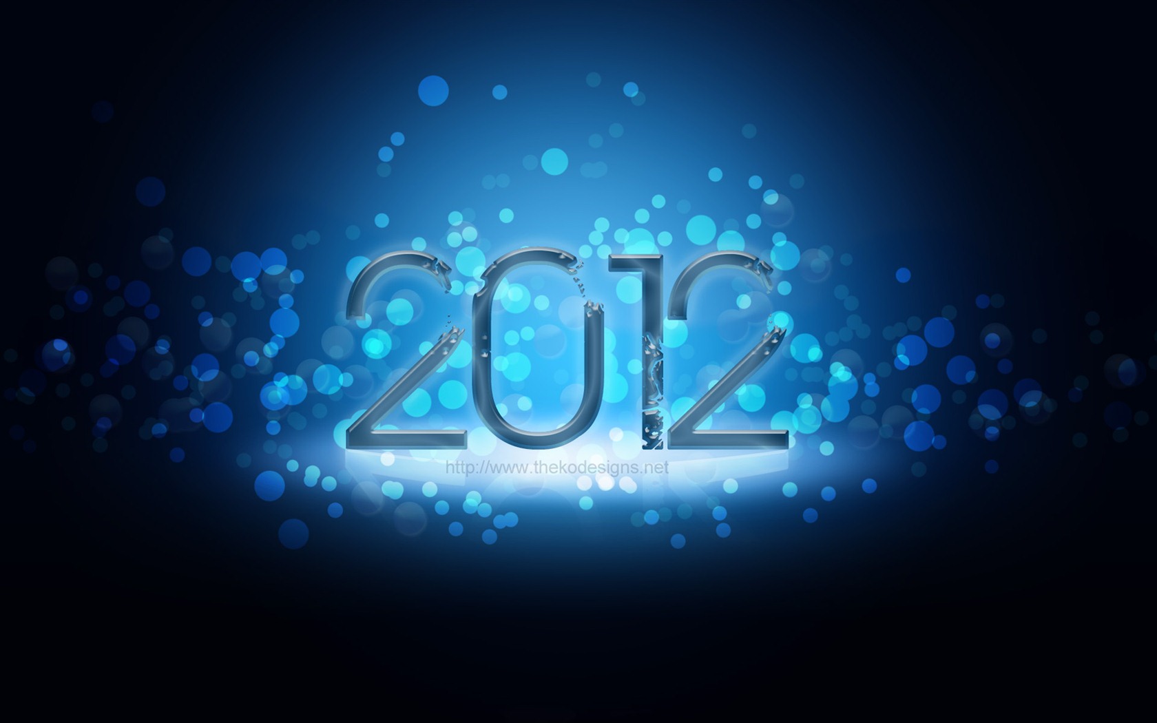 2012 New Year wallpapers (1) #13 - 1680x1050