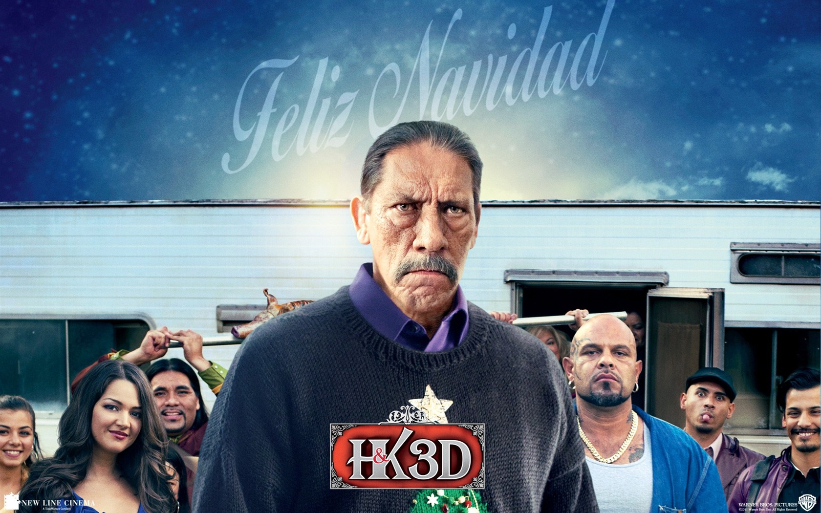 A Harold & Kumar Muy fondos de pantalla HD de Navidad #8 - 1680x1050