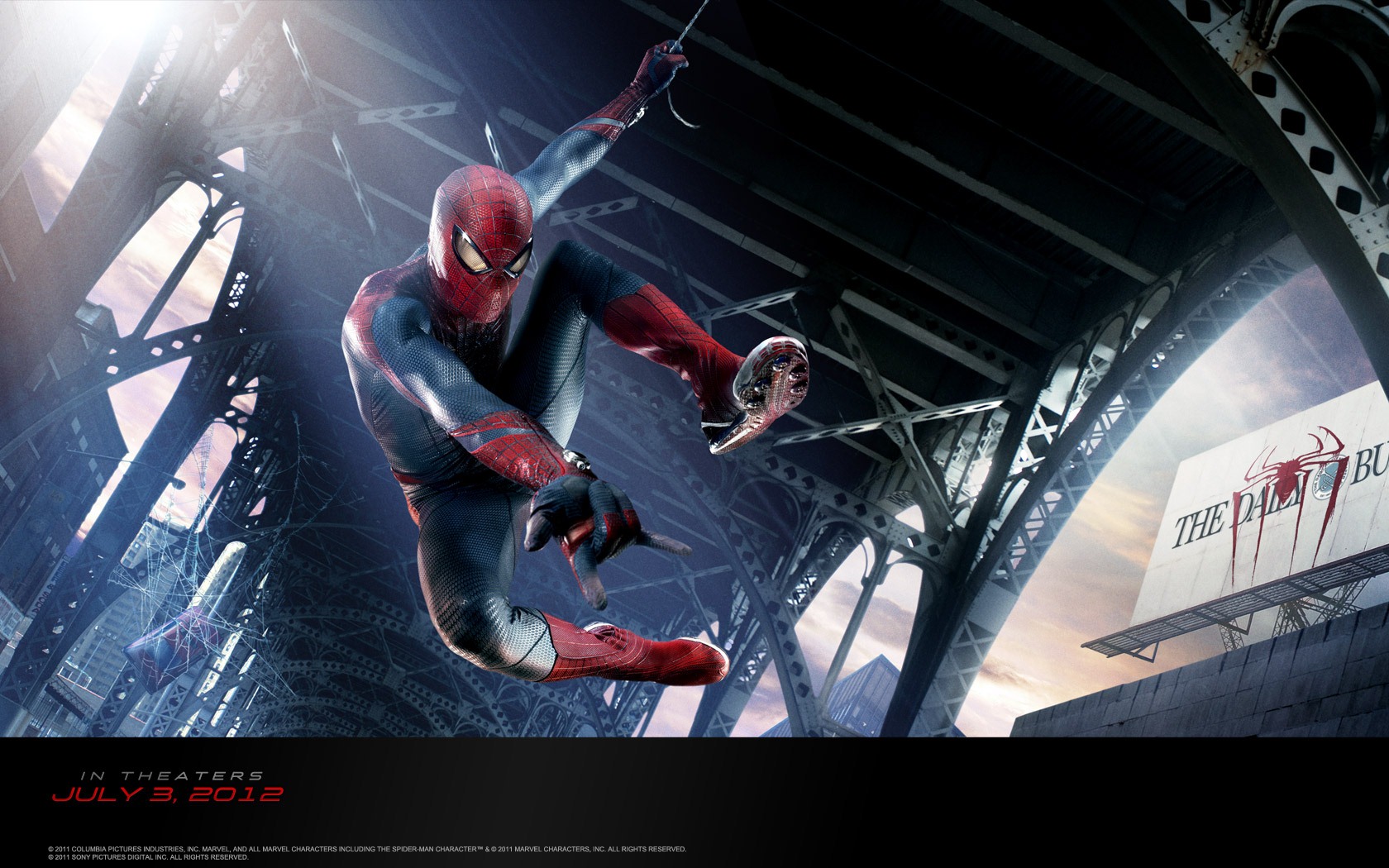 The Amazing Spider-Man 2012 wallpapers #6 - 1680x1050