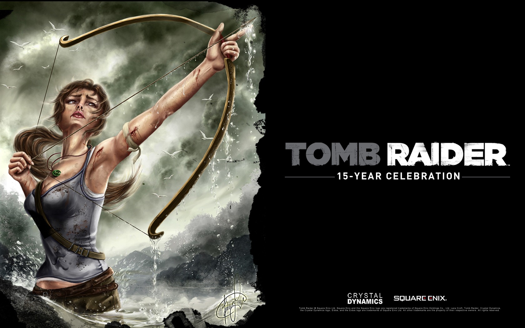 Tomb Raider 15-Year Celebration 古墓丽影15周年纪念版 高清壁纸5 - 1680x1050