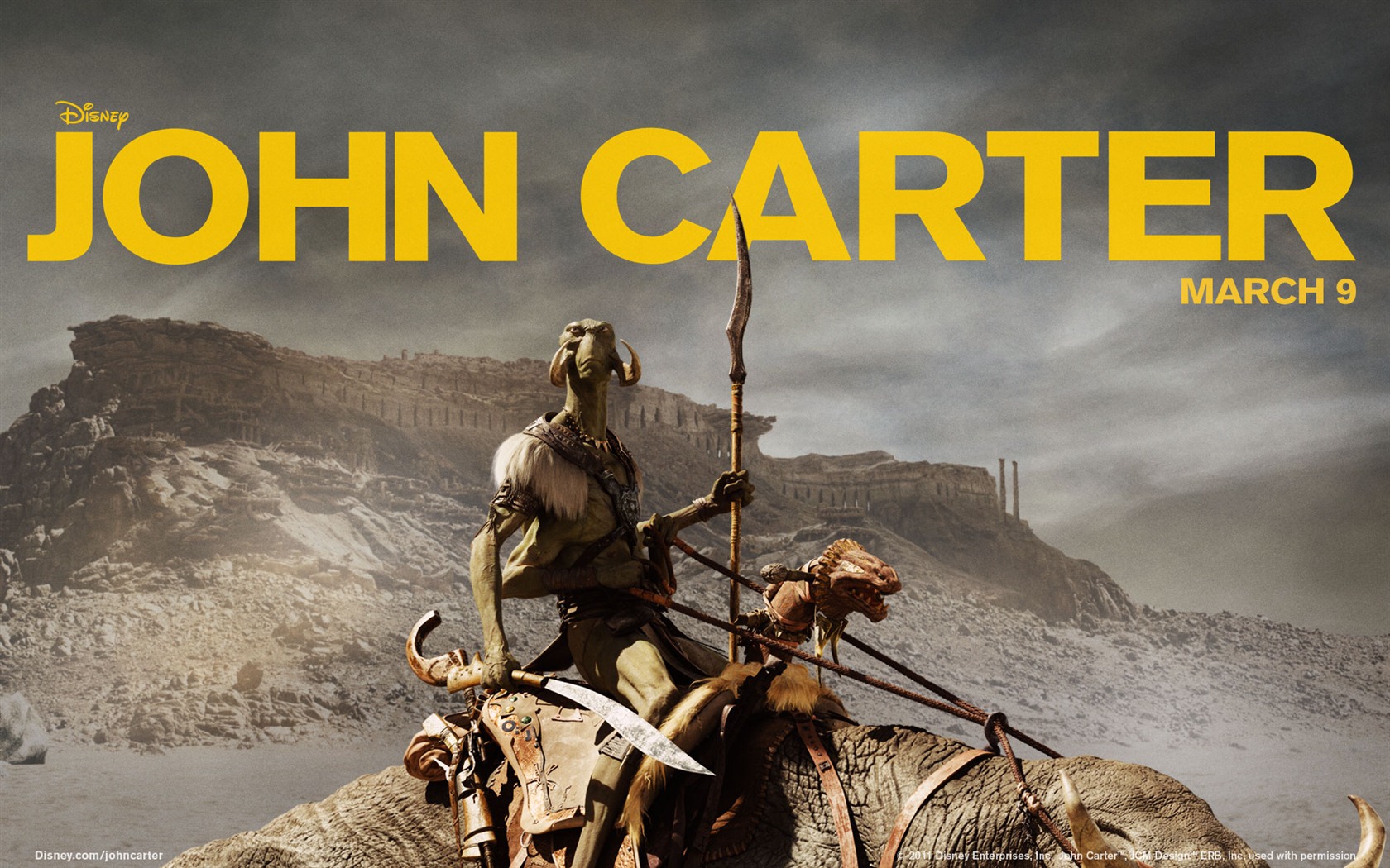 2012 John Carter HD wallpapers #6 - 1680x1050
